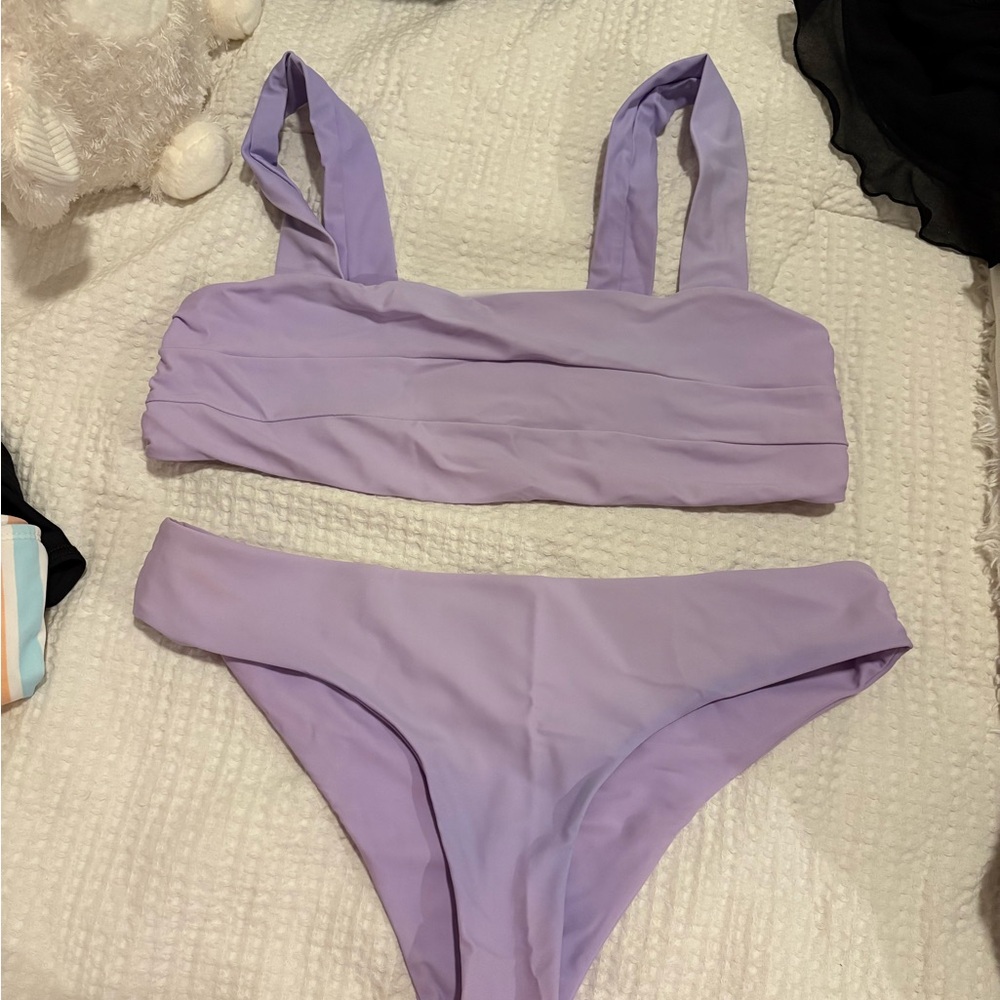 Zaful Lavender Bikini Set